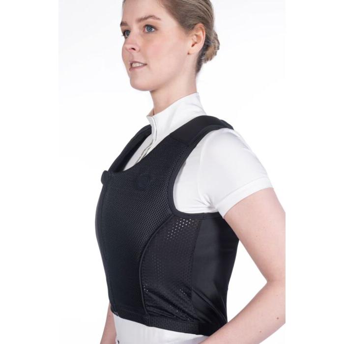 Sideprofil av Body protector -Safe Ride- for ryttere